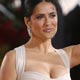 Salma Hayek arrives at the 66th annual Golden Globe awards in Beverly Hills